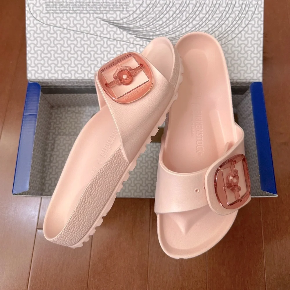 Birkenstock Madrid Big Buckle EVA - Light Rose - Picture 2 of 6